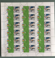 2002 - Italia - Campioni Del Mondo 2002 -  36 Valori Da 0,52 Euro - Foglio Intero Nuovo - Full Sheets