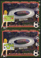 AUSTRIA (2008) - Cartes Maximum Cards - ATM - WIEN Football, Ernst Happel Stadium, UEFA EURO 2008, TRIX & FLIX - Maximumkarten (MC)