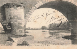 Moissac * Le Pont Napoléon Et Le Tarn * Pêcheur Pêche à La Ligne - Moissac