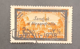 ALEXANDRETTE SANDJAK SYRIE سوريا  SYRIA 1938 STAMPS OF SYRIA DEATH OF PRESIDENT ATATURK CAT YVERT N 15 - Used Stamps