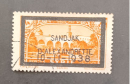 ALEXANDRETTE SANDJAK SYRIE سوريا  SYRIA 1938 STAMPS OF SYRIA DEATH OF PRESIDENT ATATURK CAT YVERT N 16 - Used Stamps