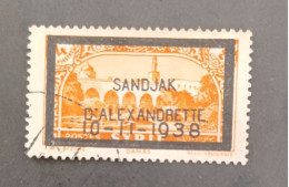 ALEXANDRETTE SANDJAK SYRIE سوريا  SYRIA 1938 STAMPS OF SYRIA DEATH OF PRESIDENT ATATURK CAT YVERT N 16 - Gebruikt