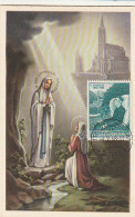 *** ERINOPHILIE *** LOURDES  Commemoration De L'apparition - Lettres & Documents