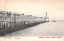 ZEEBRUGGE - Le Môle - Carte Postale Ancienne - Zeebrugge