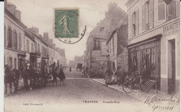 TRAPPES (78) - Grande Rue Et Ses Commerces - Bon état - Trappes