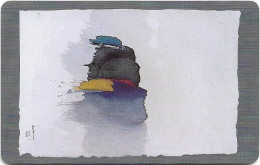 Luxembourg - P&T - Art Contemporain - R.Bertemes 'Aquarelle', No CN, SC7, 01.1995, 50Units, 30.000ex, Used - Luxembourg