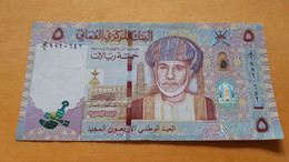 OMAN 5 RIAL 2010 40TH NATIONAL DAY COMMEMORATIVE ISSUE  P-44 - Oman