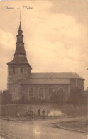 BELGIQUE - THISNES - L'église - Carte Postale Ancienne - Hannut