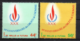 Col34 Wallis & Futuna N° 224 & 225  Neuf XX MNH  Cote : 4,90€ - Unused Stamps