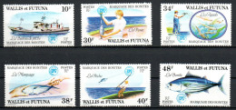 Col34 Wallis & Futuna N° 226 à 231  Neuf XX MNH  Cote : 15,00€ - Neufs