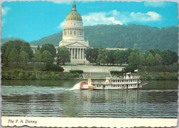 West Virginia Charleston The P A Denny Sternwheel Riverboat On The Kanawha River - Charleston
