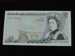 5 Five  Pounds 1971-1972 - Bank Of England   **** EN  ACHAT IMMEDIAT  **** - 5 Pond