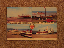 HOVERLLOYD HOVERCRAFT AT RAMSGATE INTERNATIONAL HOVERPORT - Aéroglisseurs