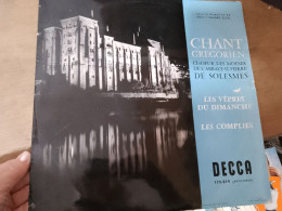 88 /  CHANT GREGORIEN / CHOEUR DES MOINES DE L'ABBAYE ST-PIERRE DE SOLESMES / LES VEPRES DU DIMANCHE - Canciones Religiosas Y  Gospels