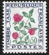 TAXE  -  TIMBRE N° 101    -  FLEUR DES CHAMPS     -   NEUF  -  1965 - 1960-.... Postfris