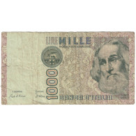 Billet, Italie, 1000 Lire, Undated (1982), KM:109a, B - 1000 Lire
