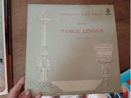 89 //    JOSQUIN DES PRES / MESSE PANGE LINGUA - Gospel & Religiöser Gesang