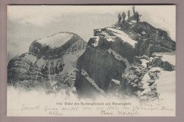 CH GL Vrenelisgärtli Gipfelbesteigung 1905-08-10 (Netstal) Foto #8724 Gebr.Wehrli (O Clubhütte Glärnisch Sekt. Tödi) - Netstal