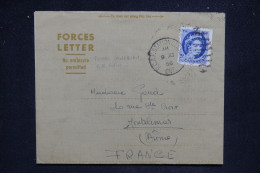 CANADA - Enveloppe De La Royale Air Force Pour La France En 1956  - L 142971 - Brieven En Documenten