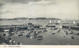 Postcard United Kingdom England Devon > Paignton Harbour 1954 - Paignton
