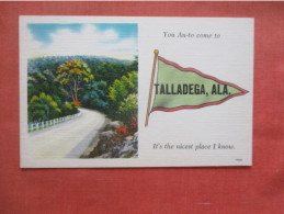You Au-To Come To  Talladega Alabama       ref 6006 - Autres & Non Classés