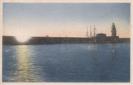 CIVITAVECCHIA - ROMA - IL TRAMONTO SUL PORTO - FARO / PHARE / LIGHTHOUSE / LEUCHTTURM - 1936 - Civitavecchia