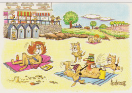 BARBEROUSSE - Humour Plage Enfant Publicité édition CRG  - CPM 10,5x15 TBE 1991 Neuve - Barberousse