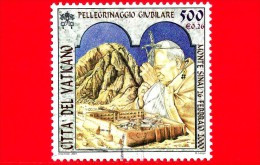 VATICANO - Usato - 2001 - Pellegrinaggi Giubilari Del Santo Padre - Monte Sinai - 500 L. - 0,26 € - Oblitérés