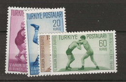 1949 MNH Turkye Mi 1231-34 Postfris** - Neufs