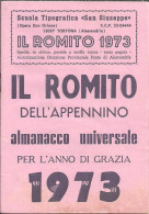 Libro (Libretto) Religioso "Il Romito Dell'Appennino 1973", Ed. Scuola Tipografica S. Giuseppe-Opera Don Orione Tortona - Religion