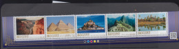 JAPAN - 20143 - WORLD HERITAGE STRIP OF 5 MINT NEVER HINGED - Otros & Sin Clasificación