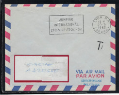 FLAMME JUMPING INTERNATIONAL LYON 22/23/24 NOV  LYON RP 2° ARR. 20/9/1963 ( Lot 207 ) - Jumping