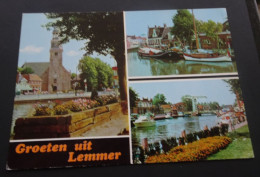 Groeten Uit Lemmer - Copyright Uitgeverij Van Der Meulen, Sneek - Lemmer