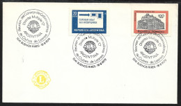 Argentina 1979 Lions Club Elections Meeting Franking With Ordinary Tourism Stamps - Cover - Briefe U. Dokumente