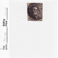 5954) Belgium 1850 Watermark With Frame - 1849-1850 Medallions (3/5)