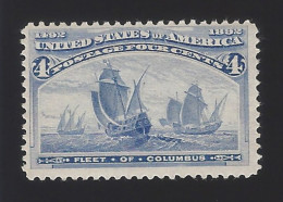 US #233 1893 Ultramarine Perf 12 MNH F-VF SCV $180 - Ungebraucht