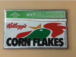 UK United Kingdom - British Telecom Phonecard - Kellogg’s Cornflakes - Set Of 1 Used Card - Collections