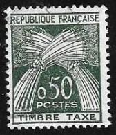 TAXE  -  TIMBRE N° 93  -   GERBE TIMBRE TAXE  -    OBLITERE  -  1960 - 1960-.... Used