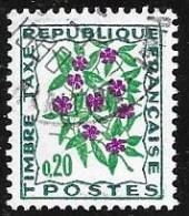 TAXE  -  TIMBRE N° 98    -   FLEURS DES CHAMPS  -    OBLITERE  -  1971 - 1960-.... Used
