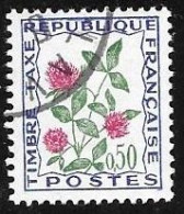 TAXE  -  TIMBRE N° 101   -   FLEURS DES CHAMPS  -    OBLITERE  -  1965 - 1960-.... Used