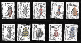 TAXE  -  TIMBRE N° 13 A 112    -   INSECTES  -     OBLITERE  -  1982 / 1983 - 1960-.... Afgestempeld