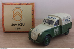 Citroen 2cv AZU Glaces MIKO 1955 Norev 1:43 - Vrachtwagens