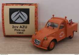 Citroen 2cv AZU Pick-Up Aéroclub Sécurité 1963 Norev 1:43 - Vrachtwagens