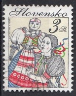 SLOVAKIA 305,used,falc Hinged - Gebraucht