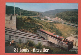 CP 57 SAINT LOUIS ARZVILLER 17 Plan Incliné Sur Le Canal De La Marne Au Rhin - Arzviller