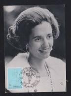 Carte Reine Fabiola Avec Timbre  1970 - Zonder Classificatie