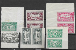 Cuba Rare Province Local Stamps From Matanzas Mint No Hinge (with Good 50 IMPERF) - Neufs