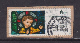IRELAND  -  2014 Christmas SOAR (Stamp On A Roll)  CDS  Used On Piece As Scan - Oblitérés