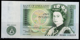 UNITED KINGDOM - 1978/81 - £1 One Pound QEII Banknote Newton JB Page P377a UNC !! - 1 Pond