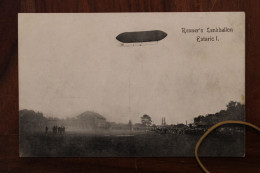 Cpa Ak 1910's Renner`s Lenkballon Estaric I ZEPPELIN Luftschiff Cover Air Mail Luftpost Osterreich Renner - Zeppeline